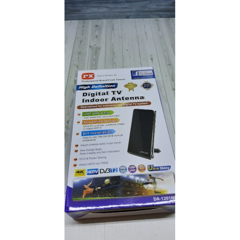 ANTENA TV DIGITAL PX DA-1201NP INDOOR ORIGINAL ASLI