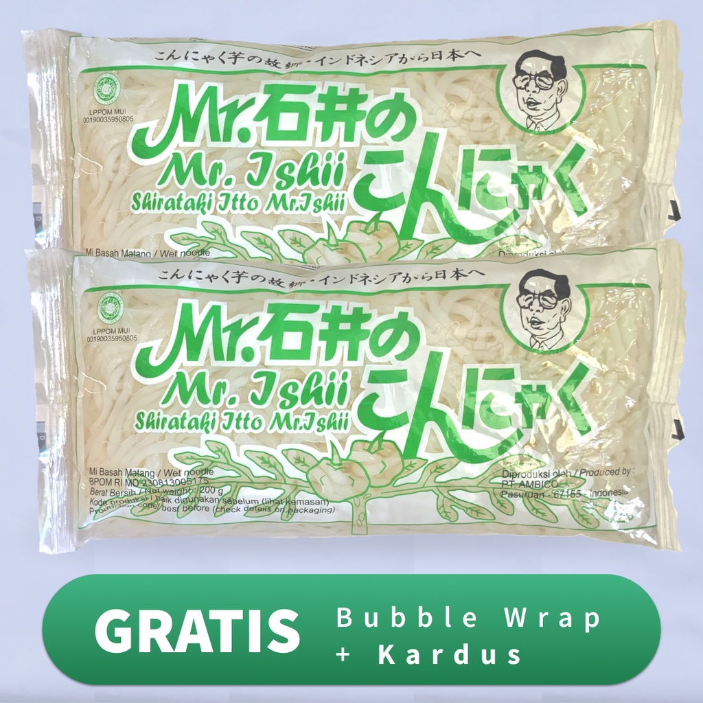 

mie shirataki basah wet shirataki 200gr