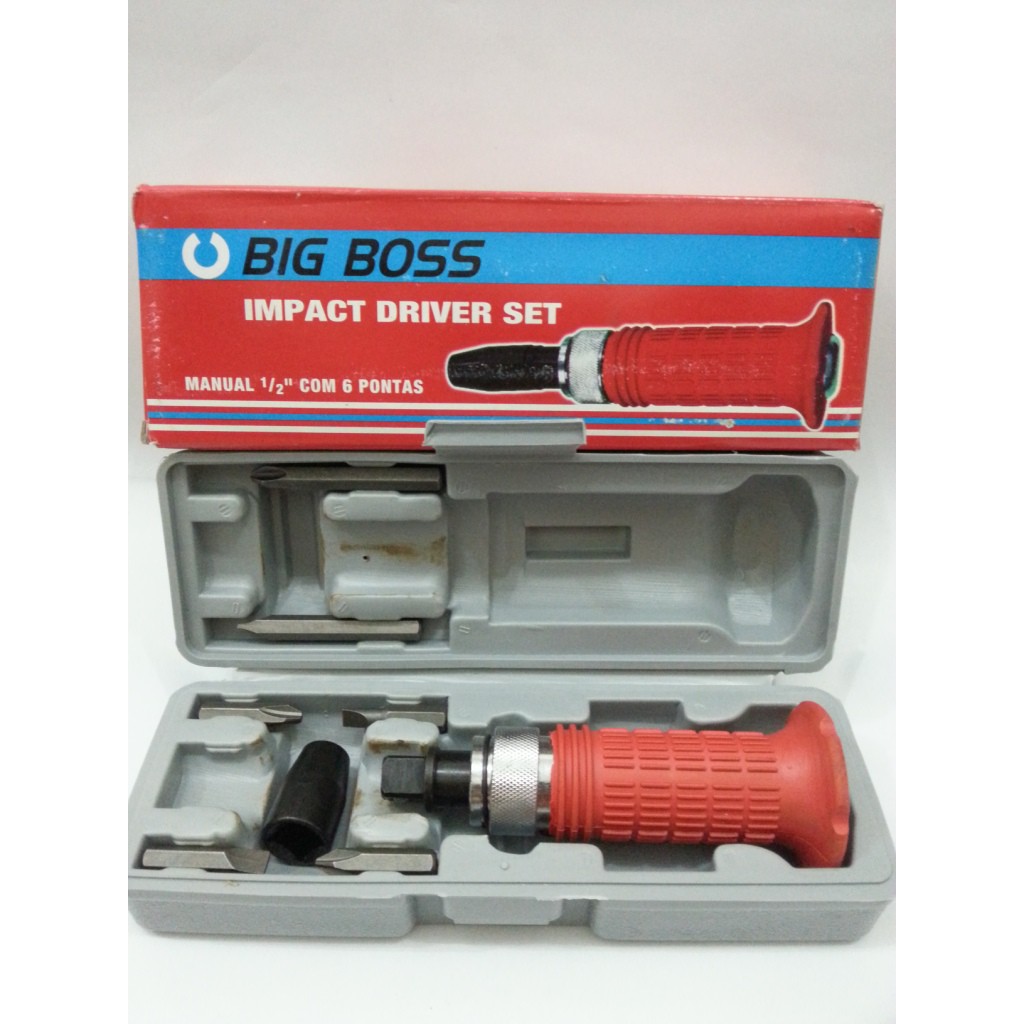 Obeng Ketok Getok Gedor Big Boss Impact Driver Set
