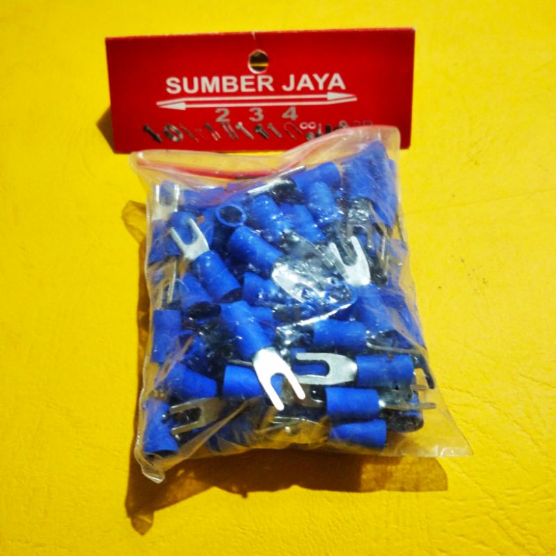 skun Y biru VF 2-3 isi 1 / skun garpu TERMURAH