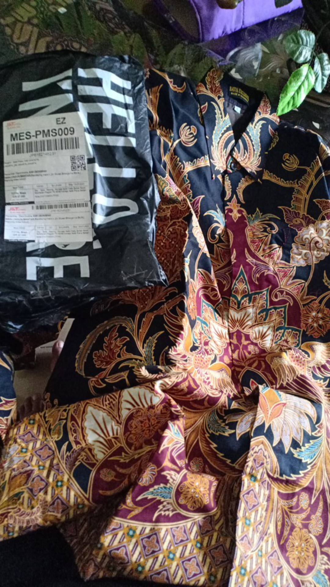 Kemeja Batik Prabu Bahan Katun Baturaden Reguler Fit A596