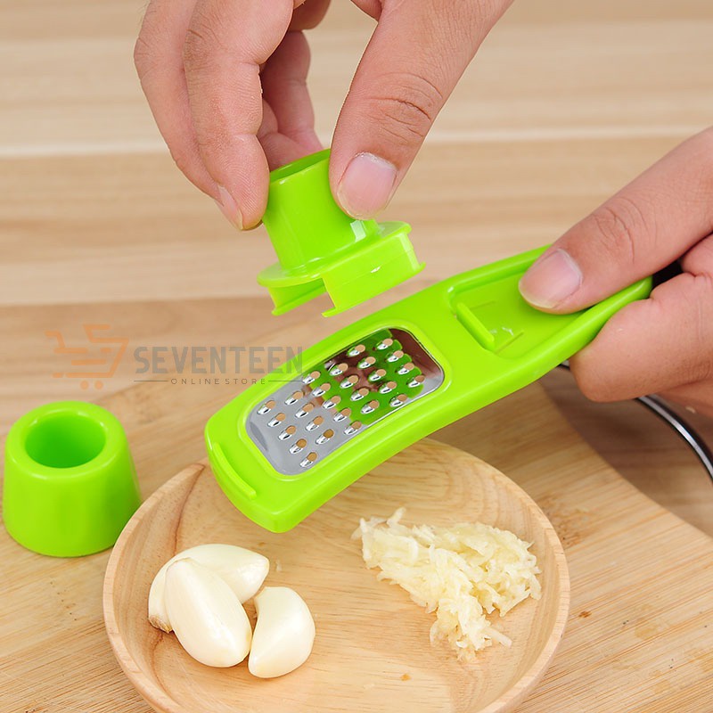 ALAT PRESS PARUTAN BAWANG PUTIH MERAH JAHE TEMULAWAK SERBAGUNA PISAU BAWANG DAPUR GARLIC SLICER