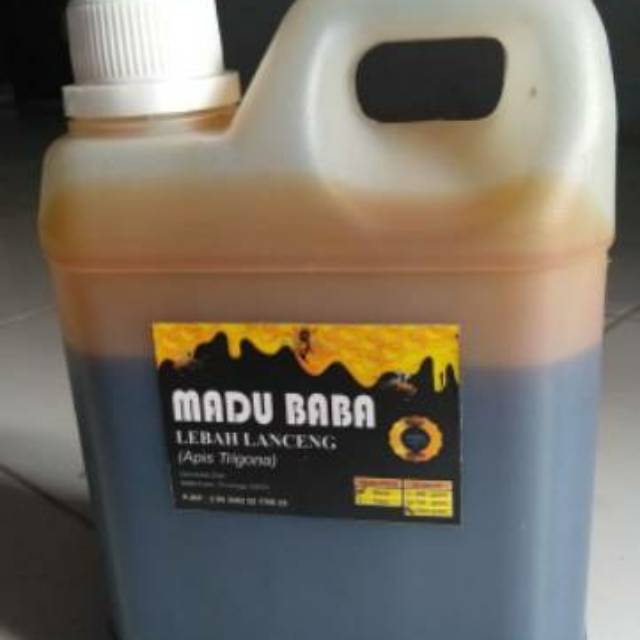 

Madu Hutan BABA Liar Murni Lanceng Hitam Multiflora (Manis) 1000 gram - Madu Promil / Program Hamil