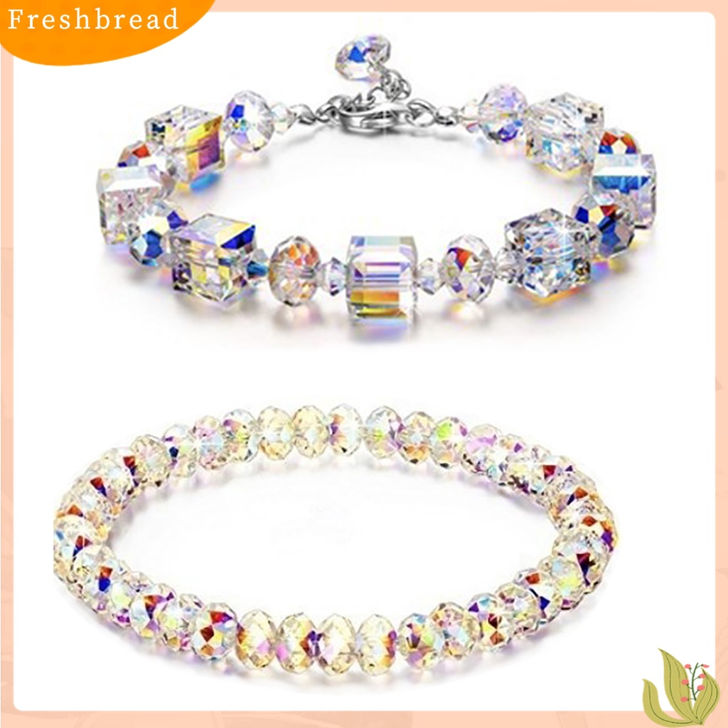 Terlaris Bracelet Chain Delicate Beautiful Decorative Artificial Crystal Bangle for Girl