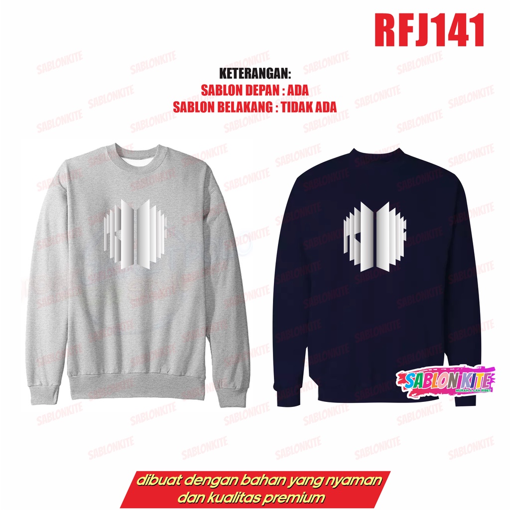 MURAH!!! SWEATER HOODIE KPOP PROOF LOGO BESAR RFJ141