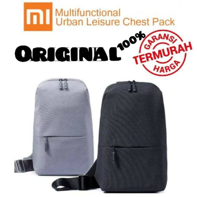Xiaomi Shoulder Crossbody Bag - Tas Selempang Ransel Xiaomi (UNISEX)