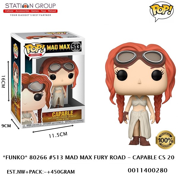 FUNKO 80266 #513 MAD MAX FURY ROAD - CAPABLE CS 20
