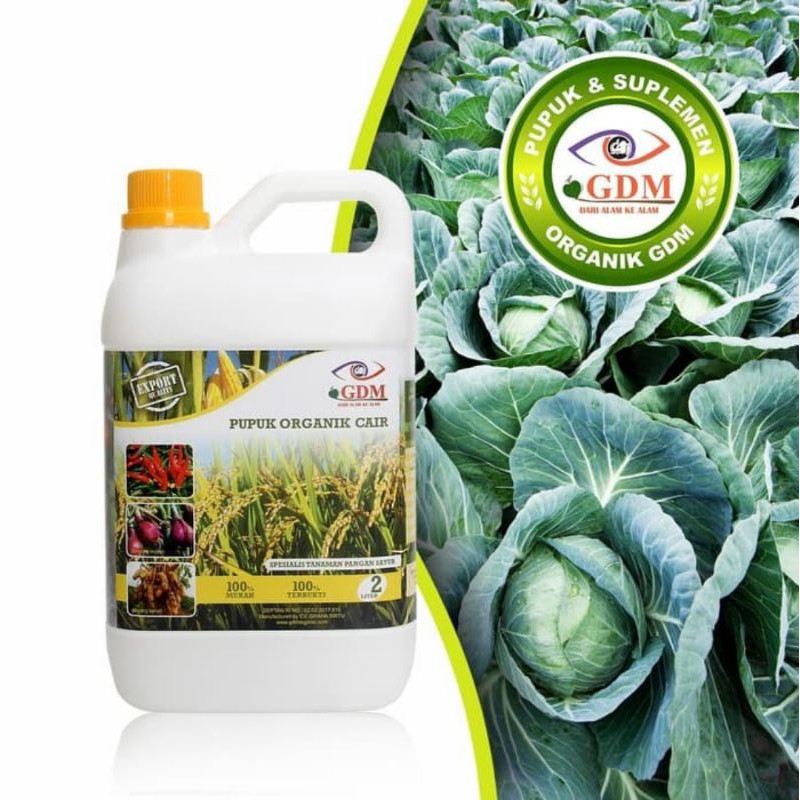 Pupuk Organik Cair GDM 2 litet