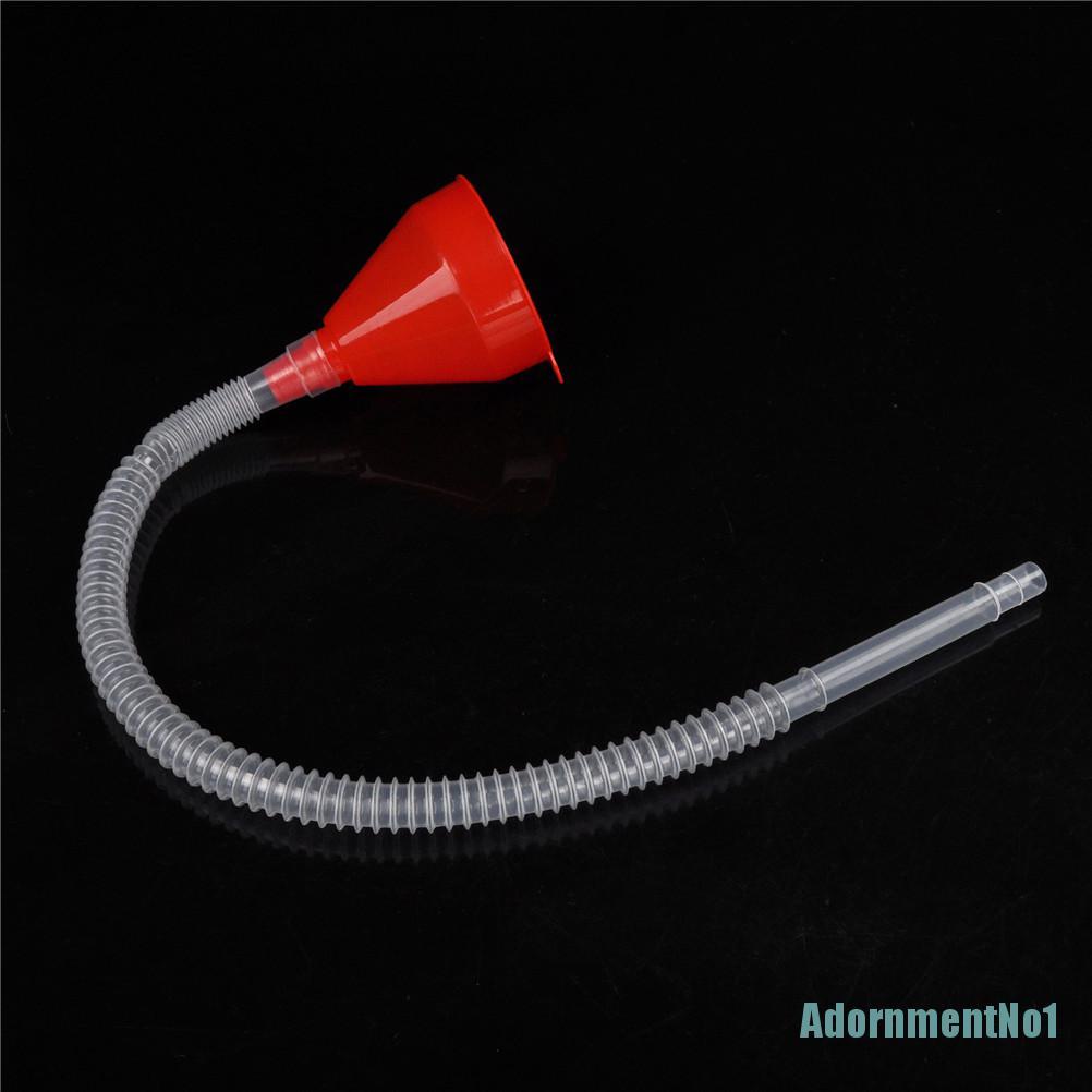 (AdornmentNo1) Corong Saringan Flexible Warna Merah Untuk Mobil / Motor