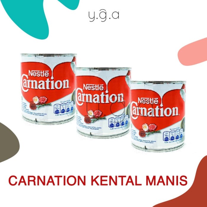 

ds211vz Susu Kental Manis Carnation / Carnation Nestle Skm Xa201As