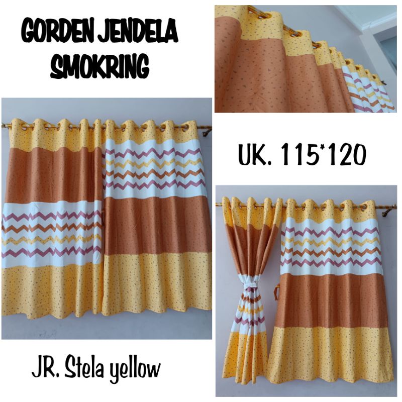 GORDEN JENDELA PENDEK SMOKRING KAMAR MURAH