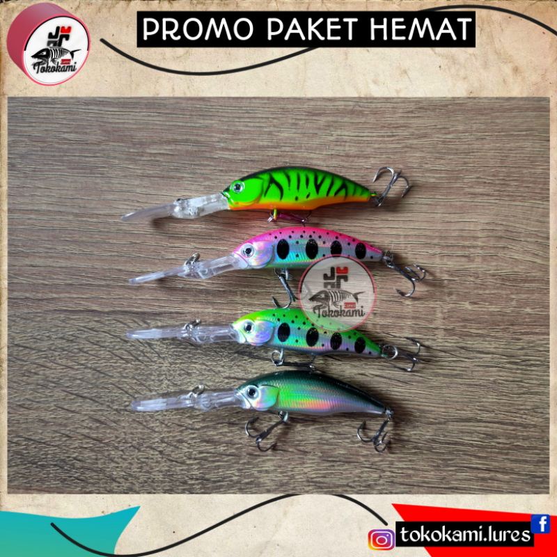 minnow driver floating lidah panjang