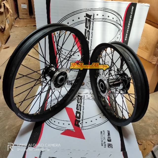 Velg KLX 150 Set Ring16 19 Hole 36 Velg Hitam