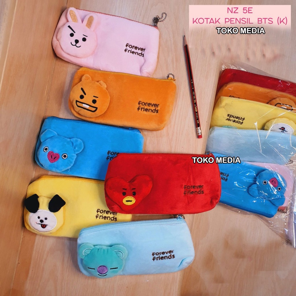 

Tempat Pensil Kepala Boneka Bahan Bulu Halus Lembut