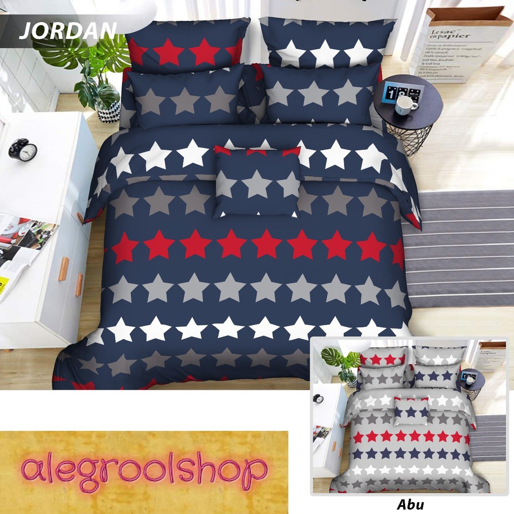 JUMBO SIZE!! ADA 10 MOTIF!! SPREI KATUN CVC PREMIUM TEBAL,ANTI BERBULU DAN NYAMAN (TERBARU)