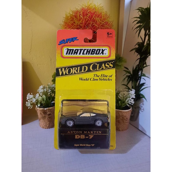 Super Matchbox World class Aston Martin DB-7 Ultra rare