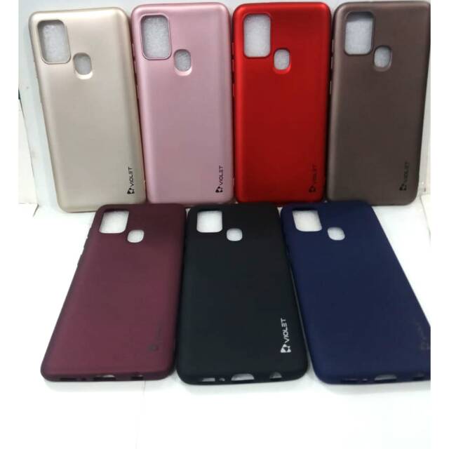 BABY SKIN ULTRATHIN CASING SOFTCASE VIOLET SAMSUNG A21S