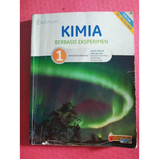 Kimia Berbasis Eksperimen SMA kelas 10 Platinum