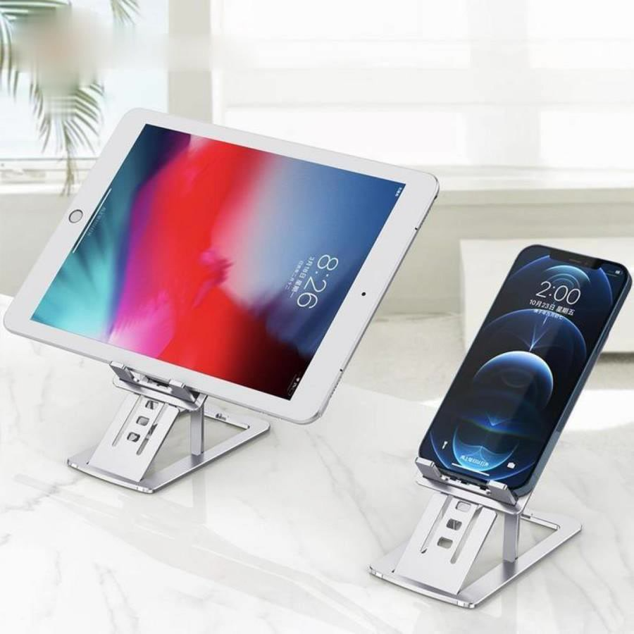 MQ Stand Holder H2 Slender Slim Folding Metal Desktop Stand Phone tablet Holder