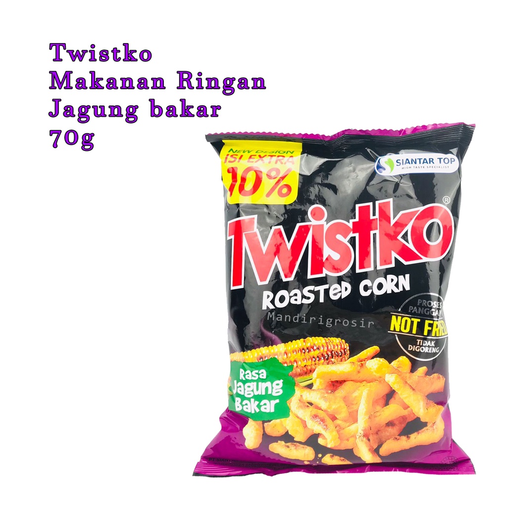 Ciki * Twistko * Makanan  Ringan  * Jagung bakar