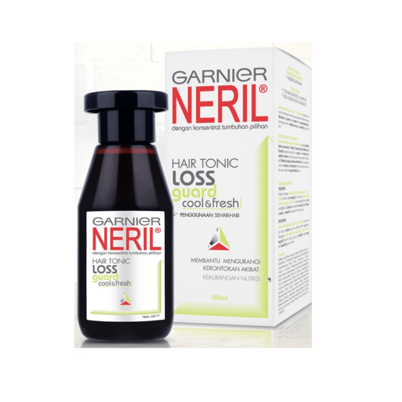 ☘️Yuri Kosmetik☘️ Garnier Neril All Varian / Anti Loss Guard / Anti Dandruff / Cool And Fresh / Hair Tonic / Shampoo / 200ml / 100ml