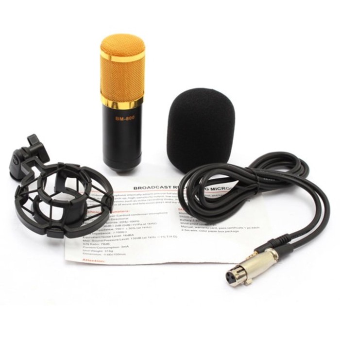 Mic Condenser bm 800 bm800 / microphone / mikropon