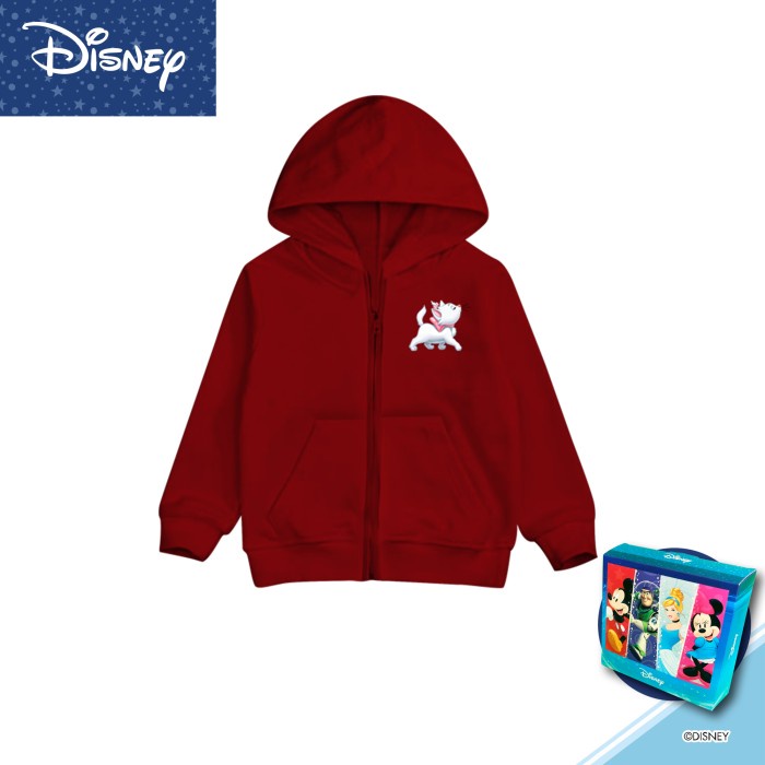 Disney Hoodie Zipper Kids / Jaket Anak Marie The Cats MAC35