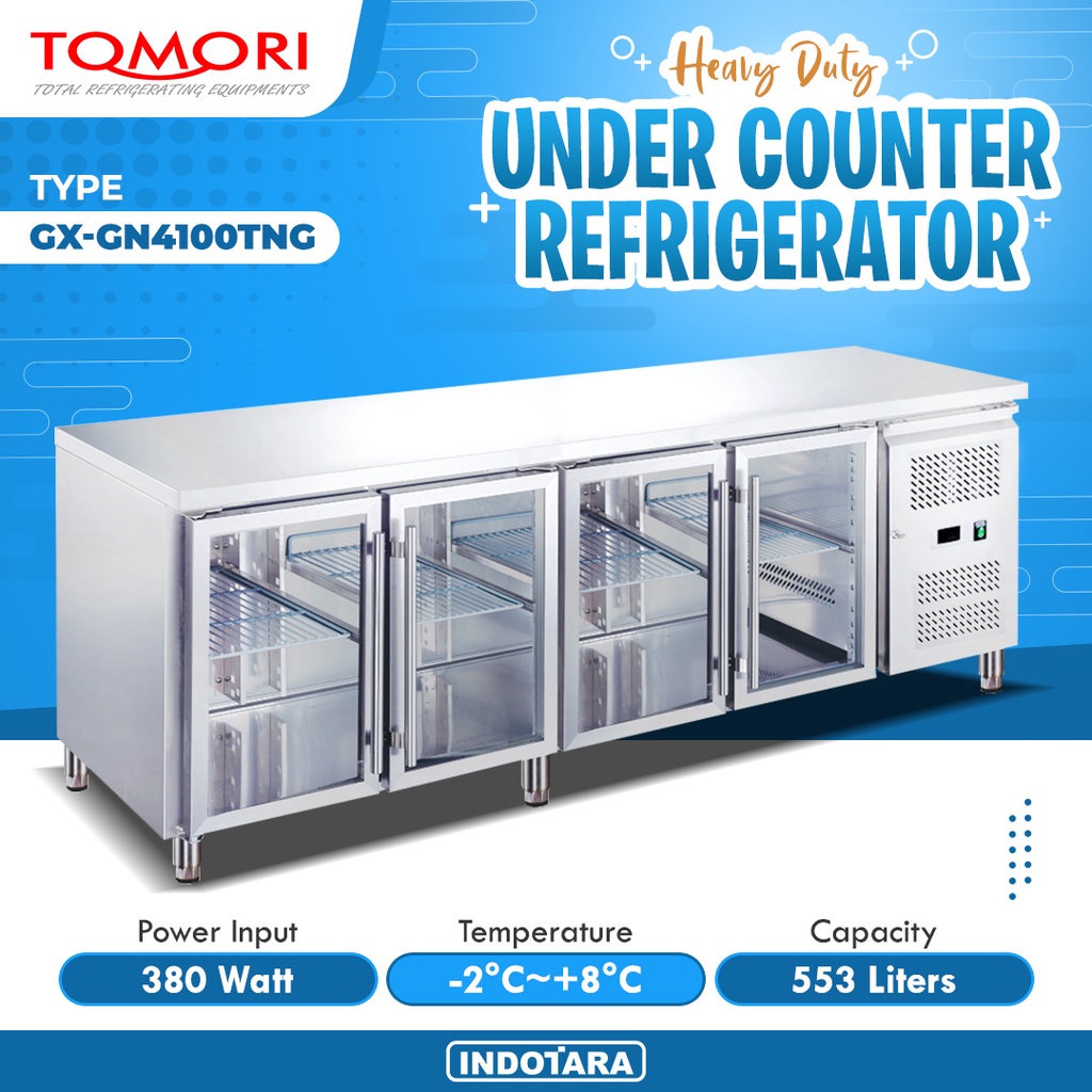 Undercounter Refrigerator TOMORI - GX-GN4100TNG