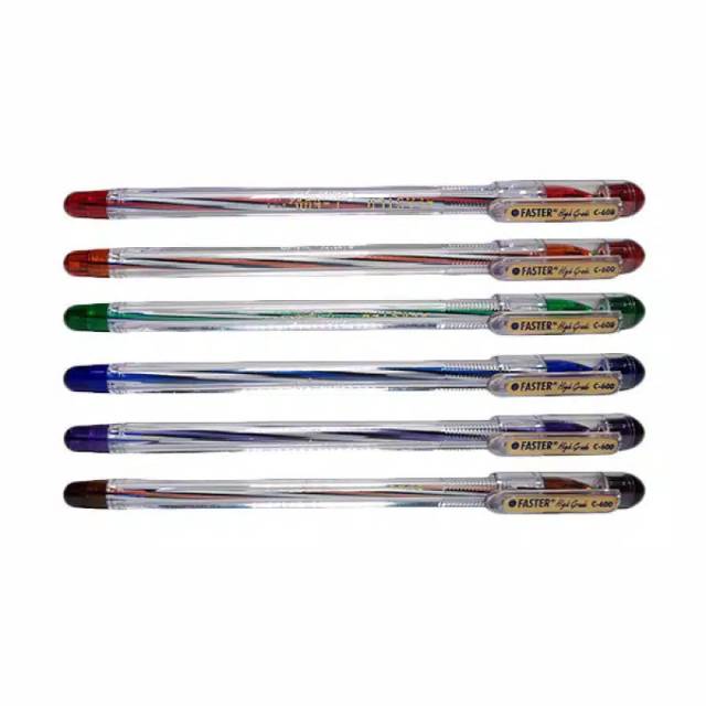 

PENA FASTER C600 (EXTRA FINE) (PENA PULPEN BALLPOINT PEN)