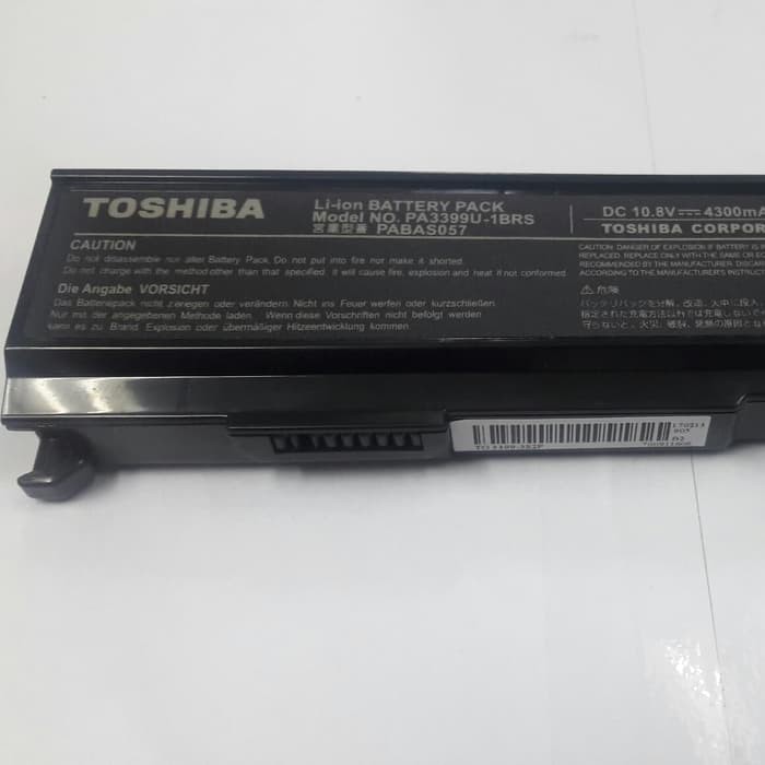 Baterai Toshiba PA3399U Original