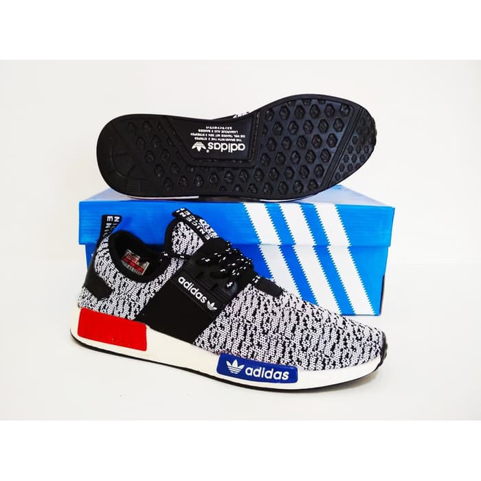 Sepatu Cowok Running / Casual Adidas Y3 (White Oreo) Termurah