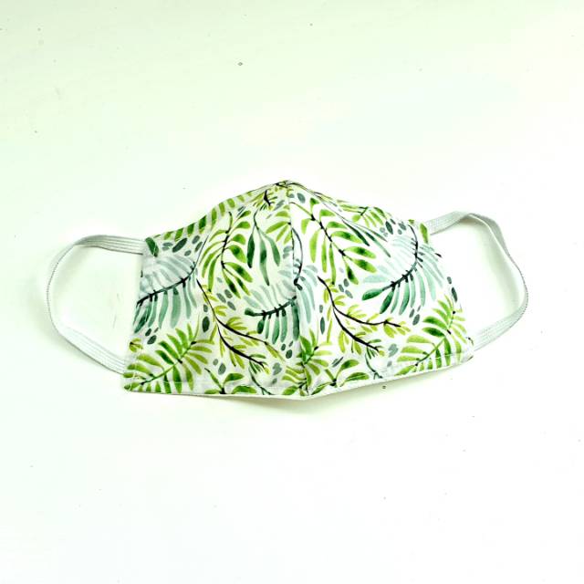 

Seruni Living Masker Kain 2 lapis Daun Palem earloop