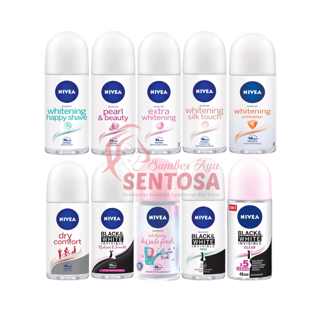 NIVEA DEODORANT ROLL ON 50ML