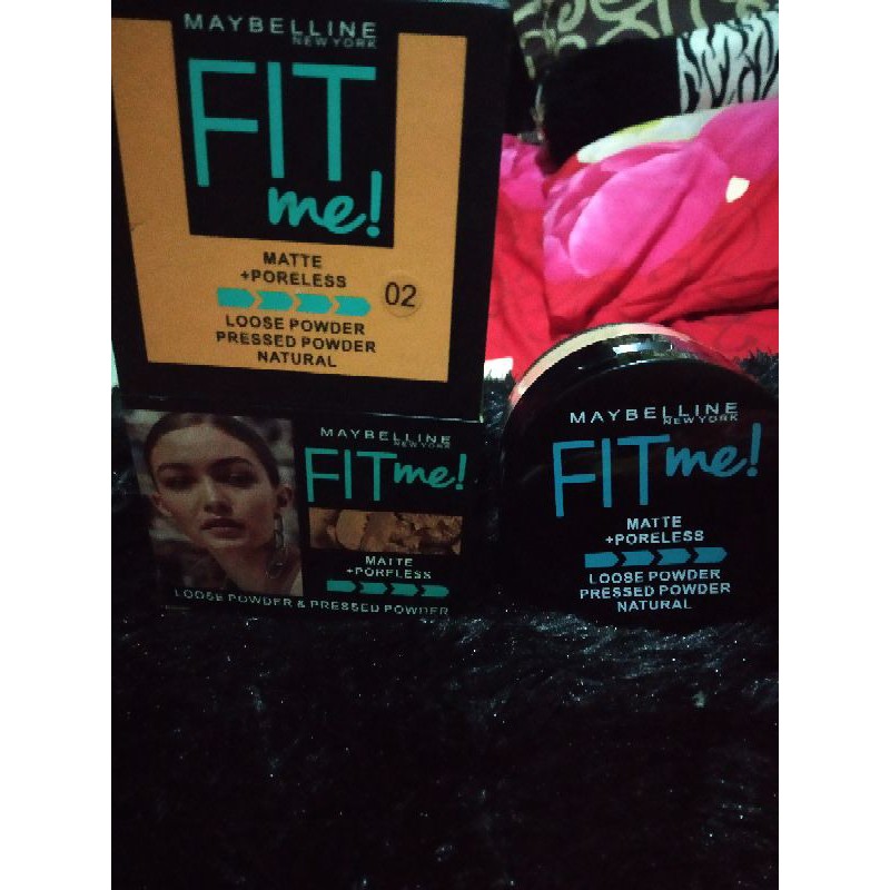 bedak 2in1 maybelline