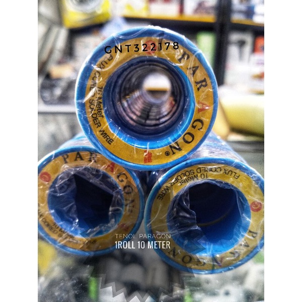 Timah Solder Paragon Asli 1 Roll Panjang 10 Meter