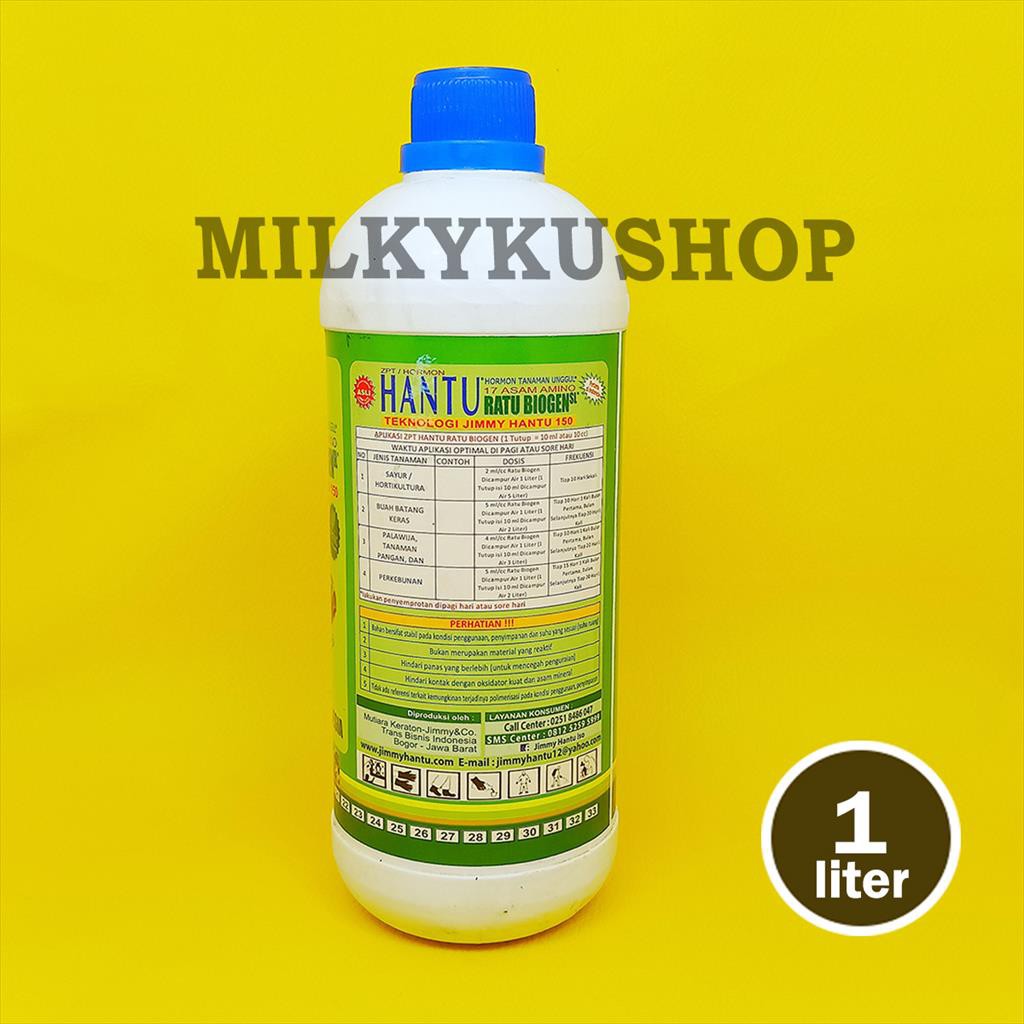 HANTU MASA PERTUMBUHAN 1000 ML ZPT RATU BIOGEN