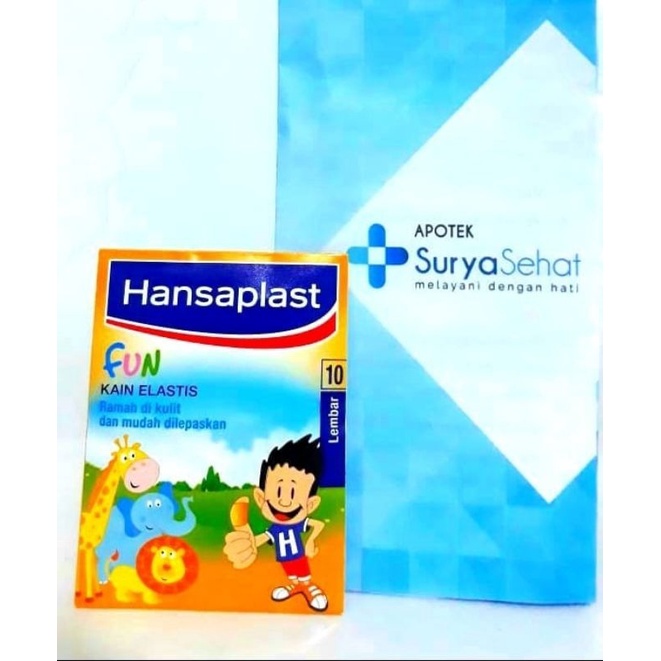 Hansaplast Fun kain elastis isi 10 lembar