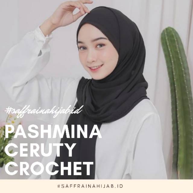 Pashmina Ceruty Crochet