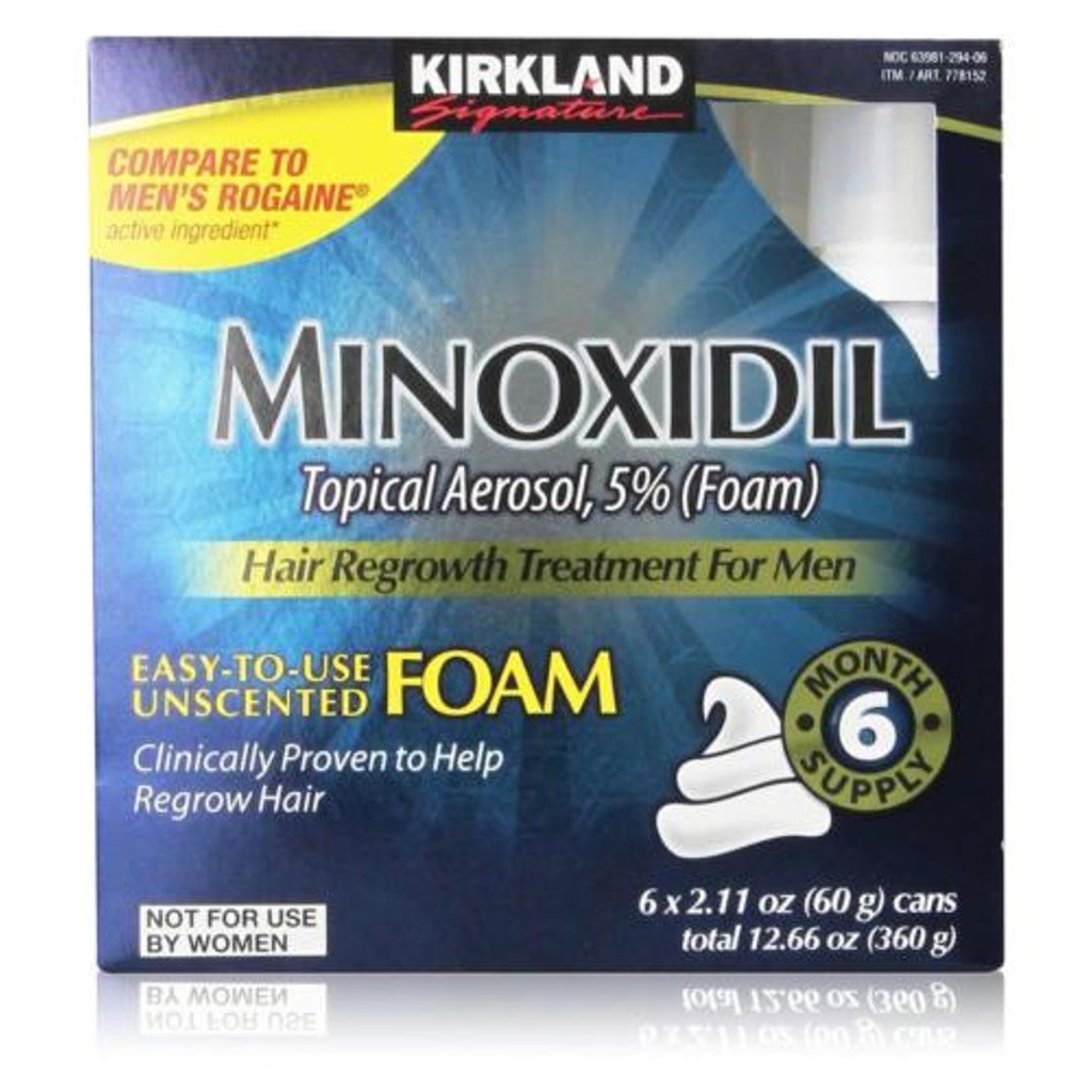 Promo Kirkland Signature Minoxidil Foam   60g Murah