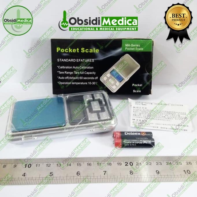 ,,,,,,,] Timbangan / Neraca Digital - Pocket Scale MH-500