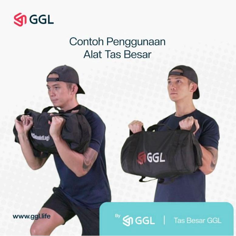 [PRODUK KKEVN] Tas GGL BESAR 2.0 untuk angkat beban | Gak Gendut Lagi QSG