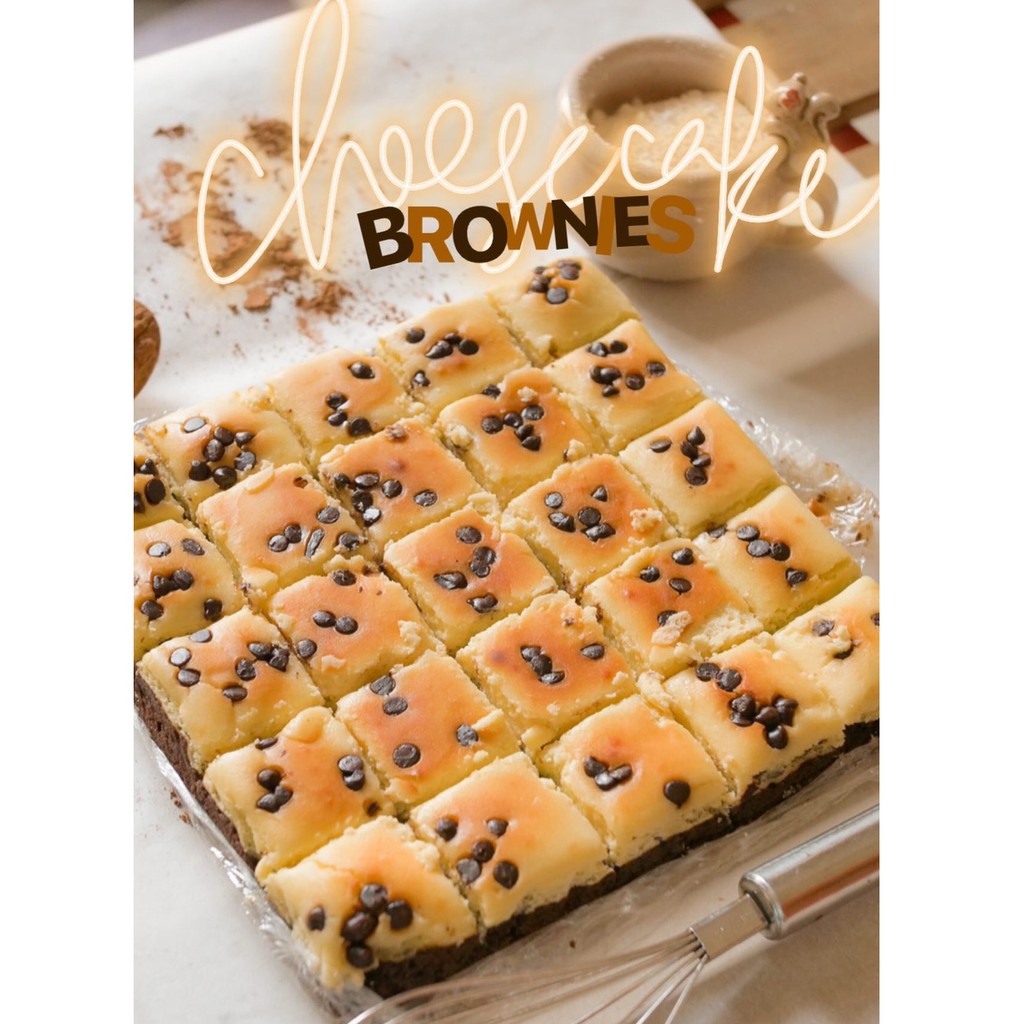 

Cheesecake Brownies
