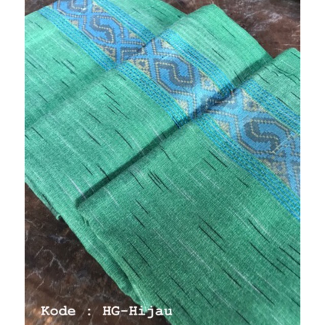 Tenun Troso Hujan Gerimis (HG-Hijau)