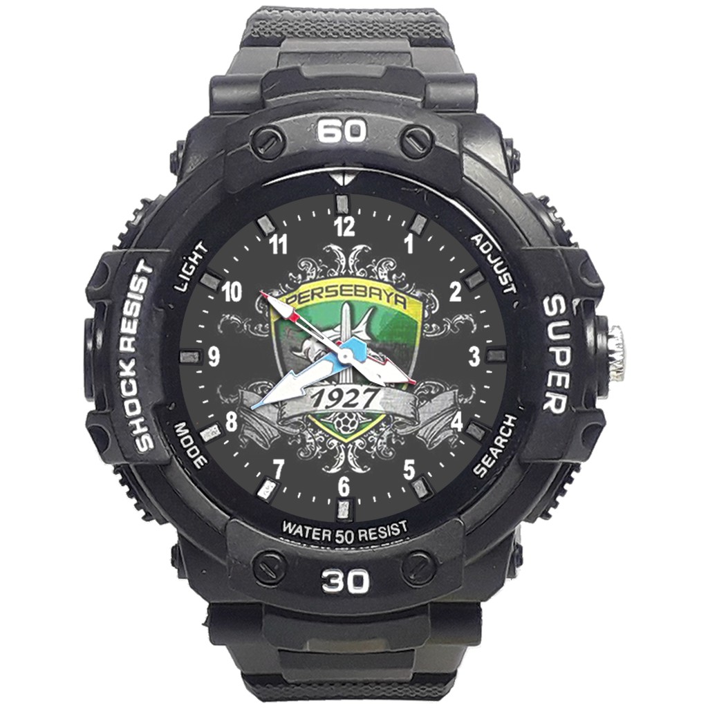 Jam Tangan  PERSEBAYA MOTIF 10 Bagus