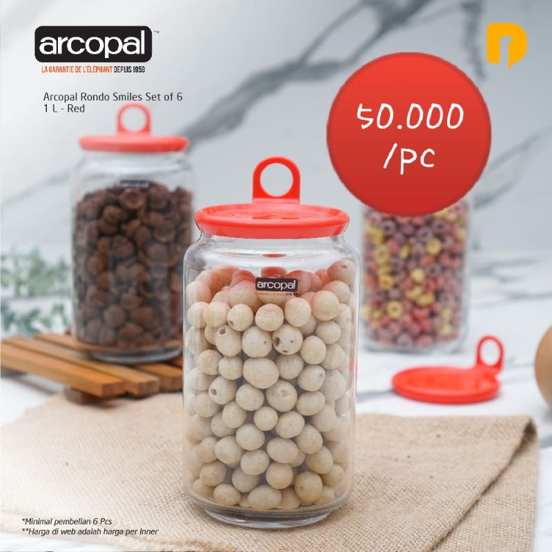 Arcopal Toples Rondo Smiles 1L