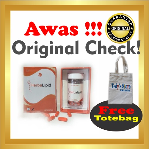 Herbalipid Slimming Original - Obat Pelangsing Tubuh Herbal