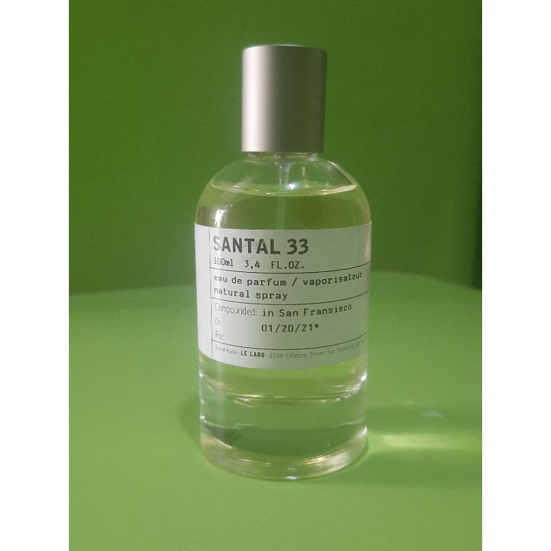 PARFUME ORIGINAL SINGAPURE LE LABO SANTAL 33 PRELOVED