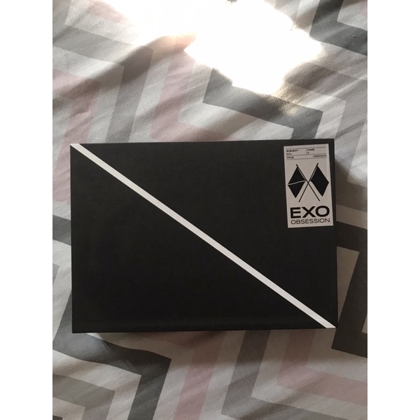 Album Only EXO Obsession + Folded Poster Chen + Photo Slide Baekhyun