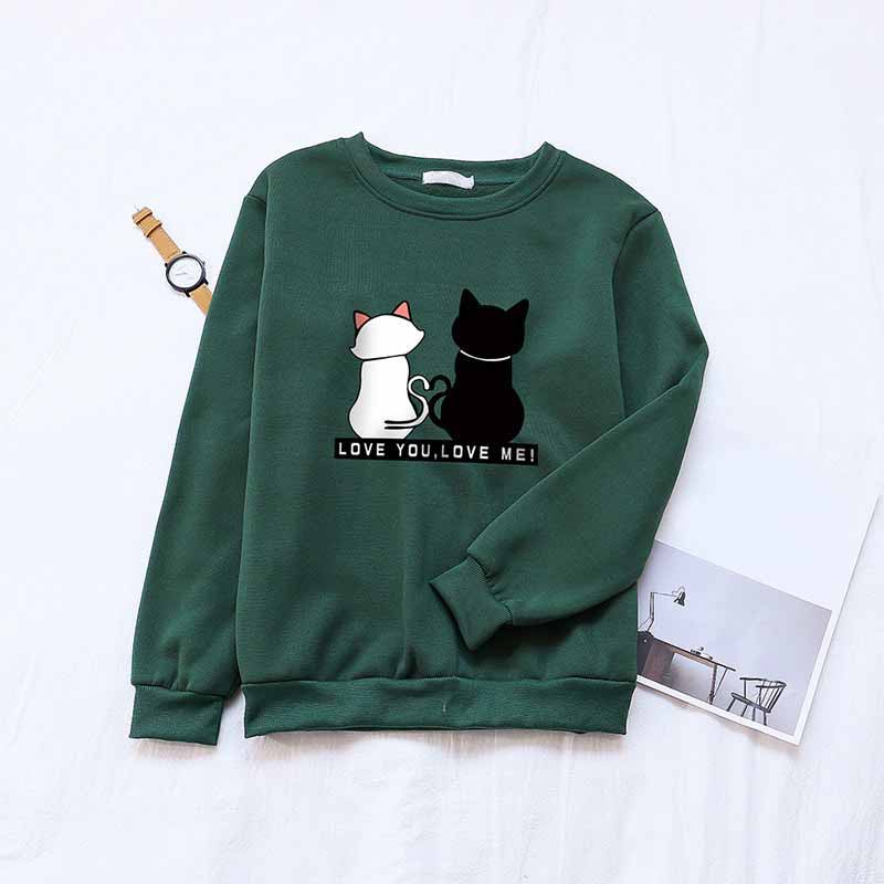 FenishaStore Sweater Oblong  Basic Wanita Love You, Love Me size M-L-XL-XXL Bisa Bayar Ditempat COD