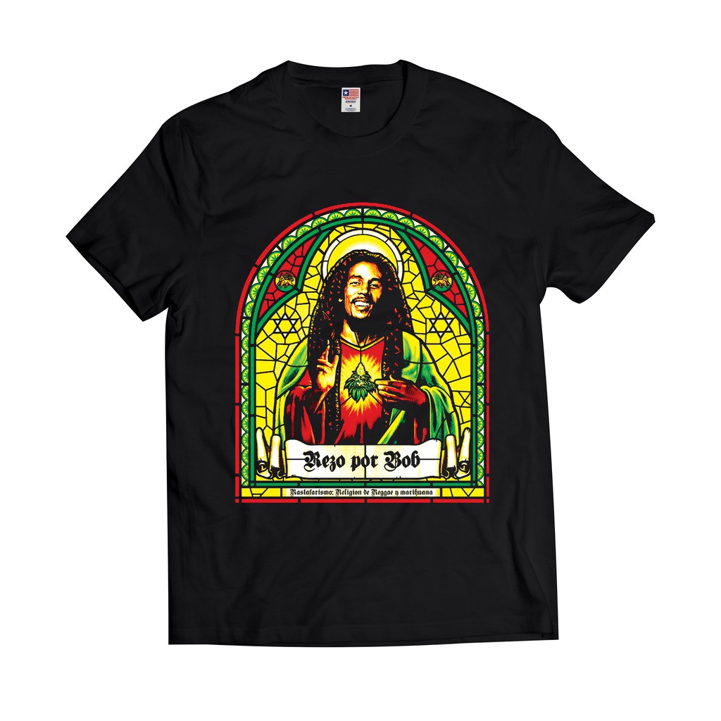 KAOS VINTAGE - BOB MARLEY REFO POR BOB | KAOS VINTAGE | KAOS BOOTLEG | KAOS RASTA | T-SHIRT PREMIUM
